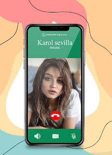 Karol Sevilla fake call video now 7.1 APK screenshots 4