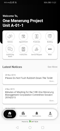 Android application One Menerung screenshort