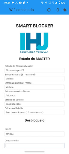 Android application AntJammer IHJ screenshort