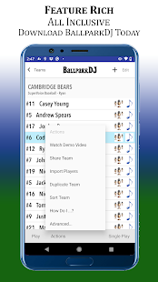 BallparkDJ Walkout Intros 14.0.1 APK screenshots 8