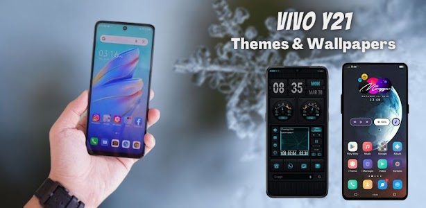 Vivo Y21 Wallpapers, Themes Unknown