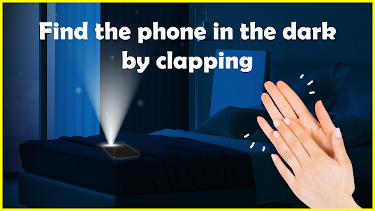 Clap and Flash Phone Locator