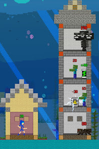 Craft Tower: Stick Hero Wars apkpoly screenshots 12