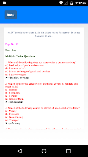 Class 11-12 Business Studies N Screen 3