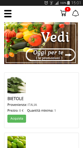 MedFrutta Screen 2