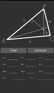 Geometric calculator Screenshot