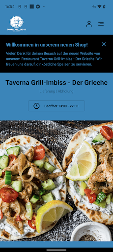 Android application Taverna Grill Imbiss screenshort
