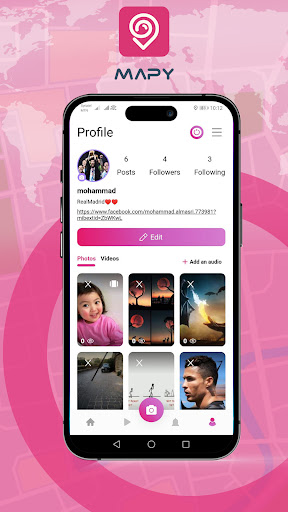 Android application Mapy screenshort