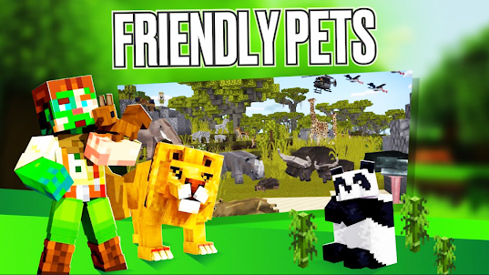 Pets and Animals Mods for MCPE