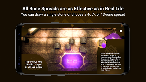 Runes Divination 3D Screen 3
