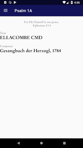 Psalms for Worship screenshot 4