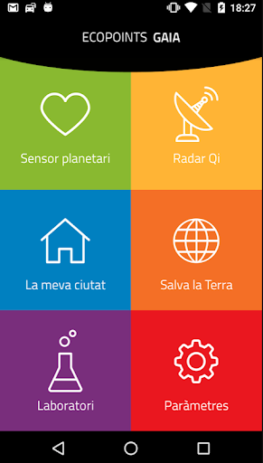 Android application Ecopunts Gaia screenshort