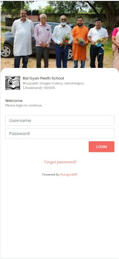 Android application Bal Gyan Peeth School screenshort