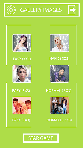 K.A.R.D Slide Puzzle Challenge Screen 2