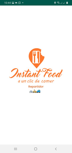 Android application Instant Food Repartidores screenshort