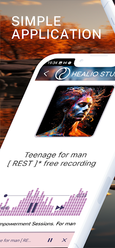 Android application Healio studio screenshort