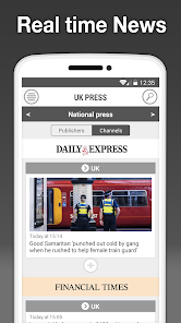Captura de Pantalla 1 UK Press android
