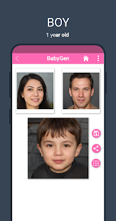 BabyGen - Sagen Sie Ihr zukünftiges Baby voraus Screenshot