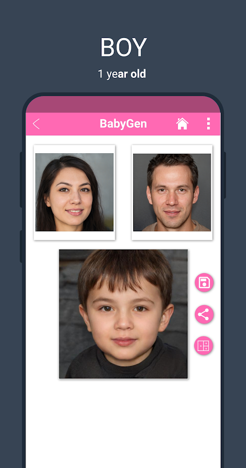 BabyGen-あなたの将来の赤ちゃんの顔を予測するのおすすめ画像3