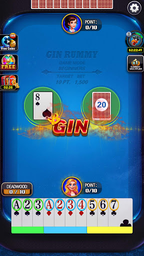 Gin Rummy Offline Card Games Screen 2