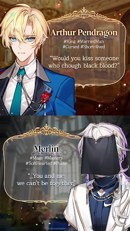 Game screenshot Secret Kiss with Knight: Otome apk download