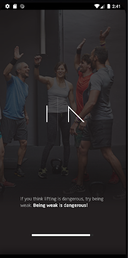 Android application Inzan Athletics screenshort
