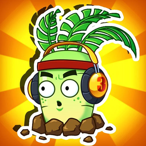 植物大作战-合成策略塔防放置僵尸入侵花园农场大战小游戏 logo