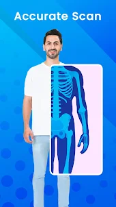 X-ray scan Body scanner camera