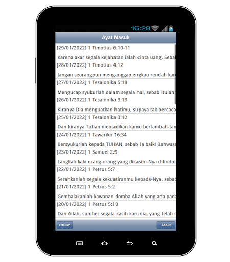 Ayat Alkitab Harian Screen 3