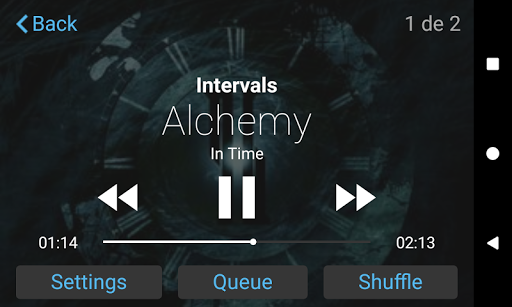 Android application Car Player screenshort