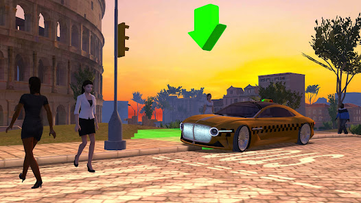 Taxi Sim Download Mod Apk Unlimited Money For Android free Gallery 5