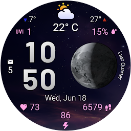 Icon image Moon & Weather watchface