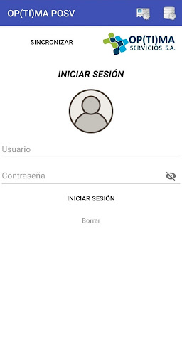 Android application OP(TI)MA AGB Post Venta screenshort