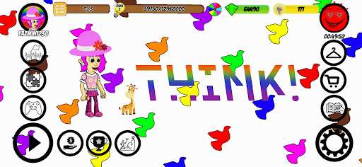 Android application Think!–Adventures With Friends screenshort