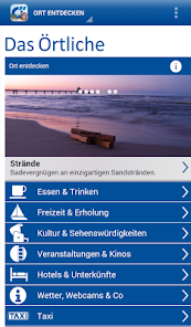 Baltic Sea app from the local