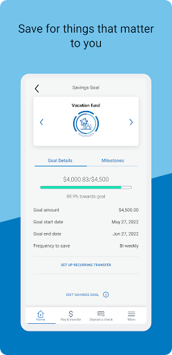 Screenshot of BMO Digital Banking