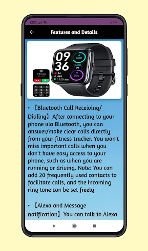 spo2 monitor watch guide Screen 2