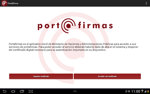 Portfirmas movil