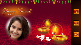 screenshot of Diwali Photo Greetings