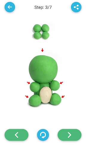 Clay Kawaii Cute Characters