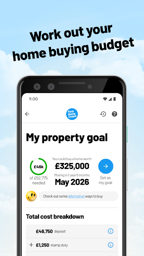 Android application First Home Coach screenshort