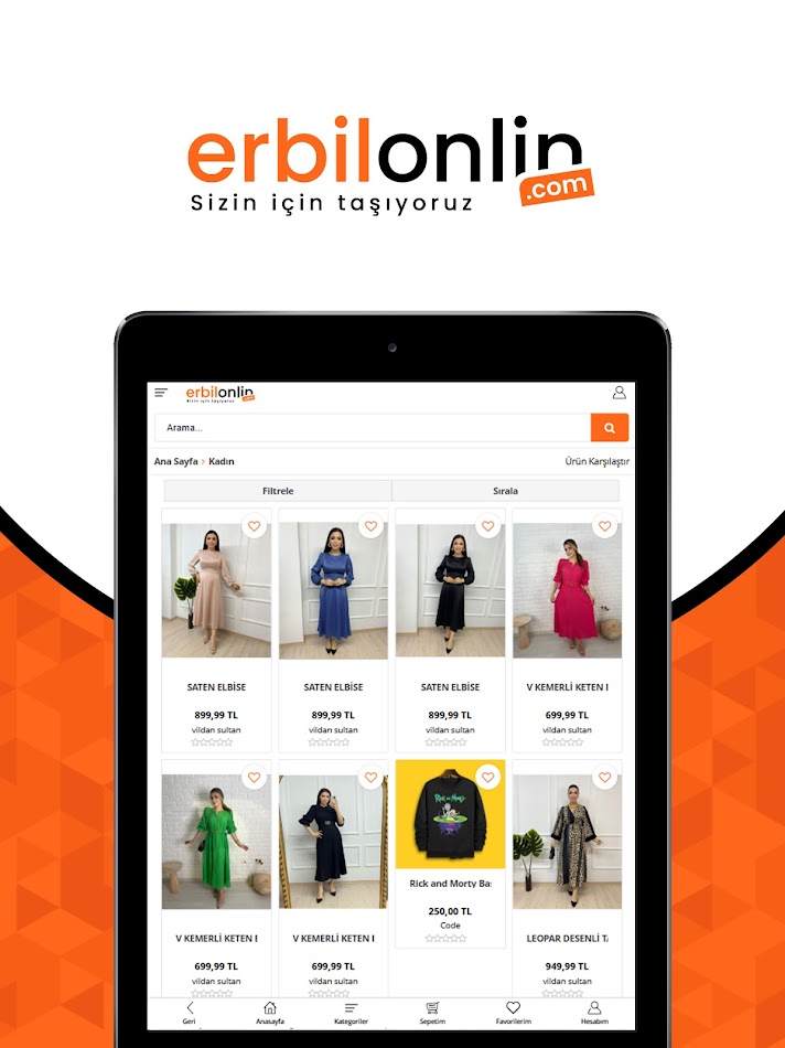 #9. erbilonlin.com (Android) Podle: KMK Bilgi Teknolojileri A.Ş.