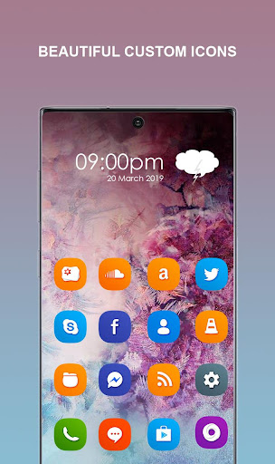 Samsung Galaxy Note10 Launcher Screen 2
