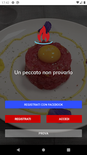 Android application Inferno e Paradiso Ristorante screenshort