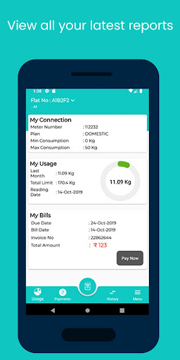 Android application Setec Gas Projects screenshort