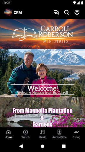 Android application Carroll Roberson Ministries screenshort