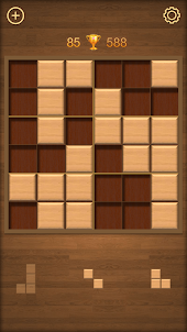 Wood Block Sudoku Puzzle Game