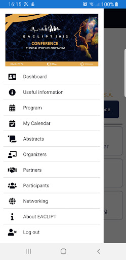 Android application EACLIPT 2022 screenshort