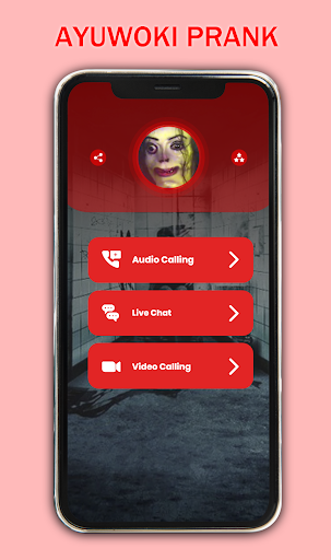 Android application Ayuwoki Video Prank Calling screenshort