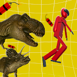 Cover Image of Herunterladen Impostor People Jurassic Ragdoll Playground 0.3 APK